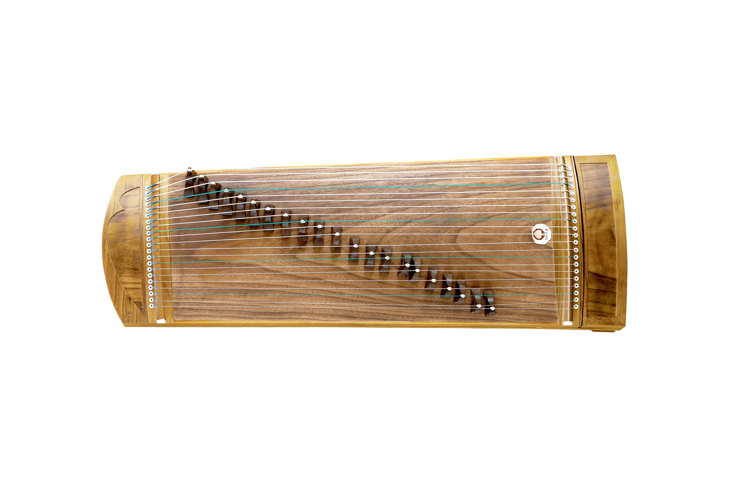 桐色宜人 'Pleasing Paulownia' 39.4'' (100cm) Travel Size Guzheng with Matte Finishing on Paulownia 泡桐木素面小筝