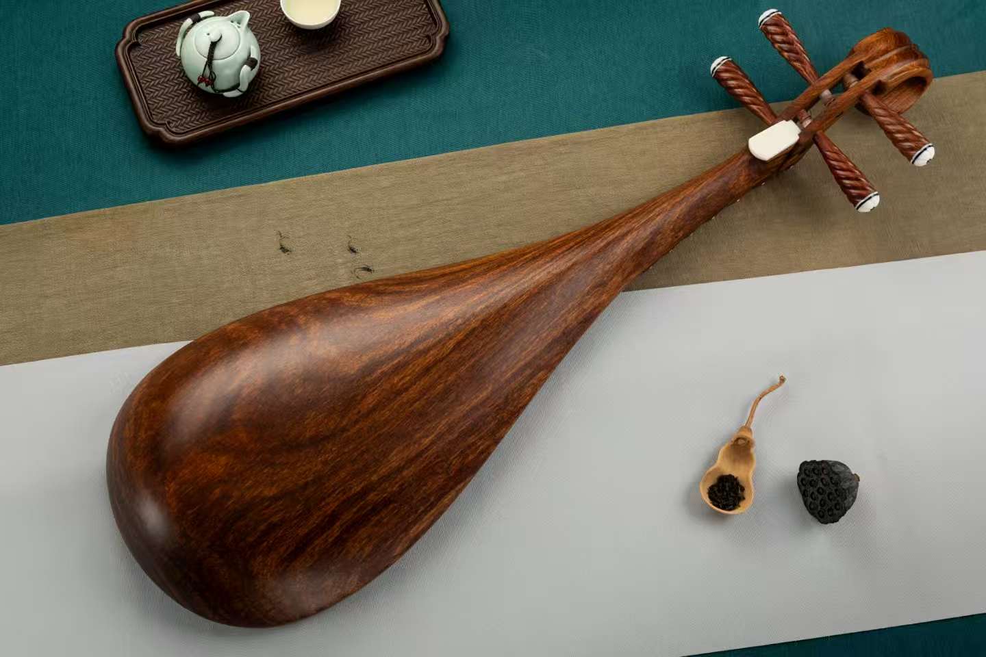 非洲酸枝琵琶 African Rosewood Premium-Grade Pipa