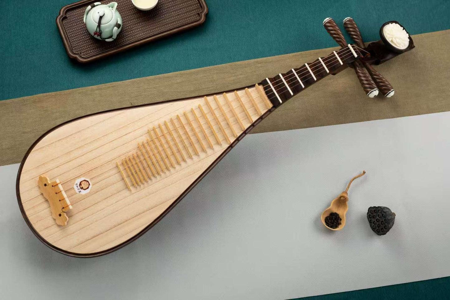 黑檀琵琶 Ebony Premium-Grade Pipa