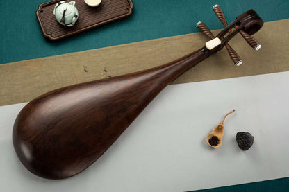 黑檀琵琶 Ebony Premium-Grade Pipa