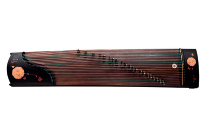 韶華 'The Beauty of Spring' Concert Grade Guzheng with Painted Embossing on Cocobolo 酸枝木彩绘浮雕演奏级古筝