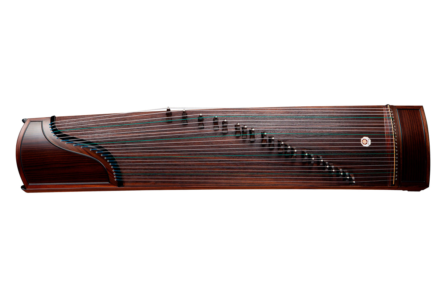 黃檀素面·厚 'Plain Indian Rosewood - Thick' Collector's Grade Guzheng with Matte Finishing on Indian Rosewood 阔叶黄檀素面收藏级古筝