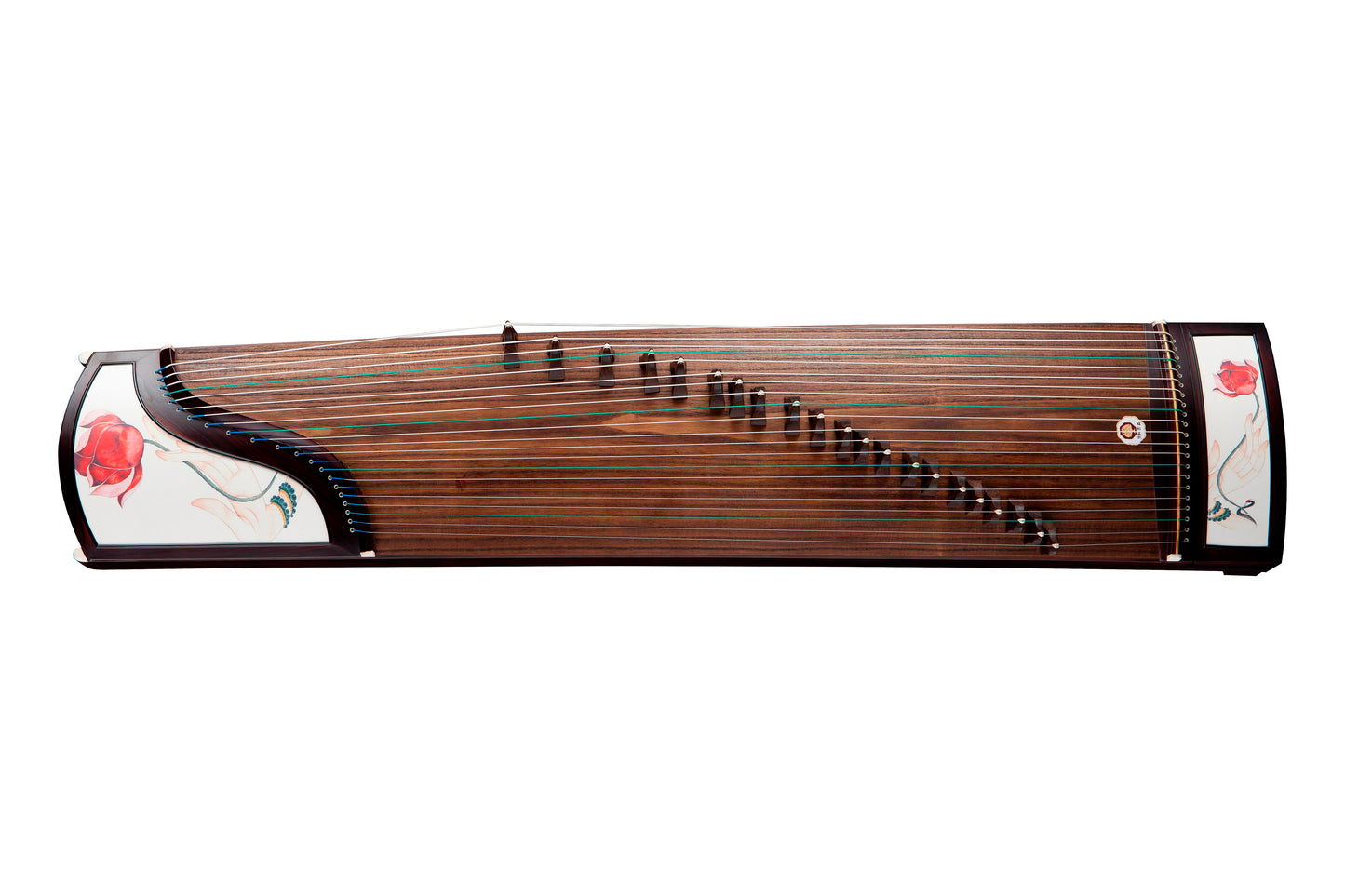 佛手 'Buddha's Hand' Professional Collection Guzheng with Ink Painting on Cocobolo 酸枝木国画精品系列古筝