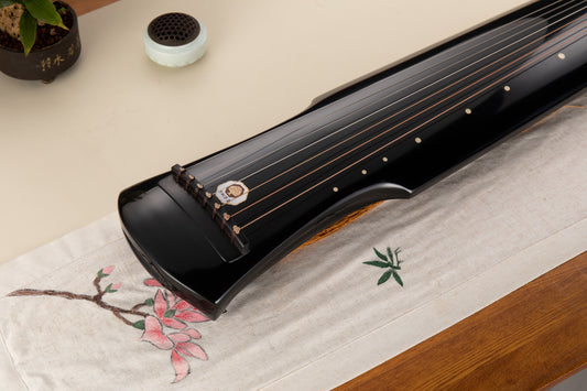 乌木极品杉木伏羲古琴 Fuxi-Style Premium-Grade Chinese Fir Guqin with Ebony Bridge