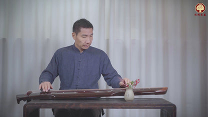 纯生漆伏羲古琴 High-Grade Fuxi-Style Chinese Fir Guqin, Raw Lacquer Polished